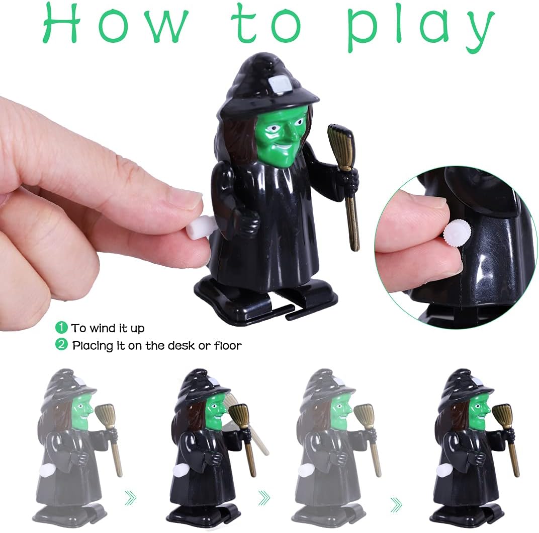 Halloween Wind Up Toys Assortment 24pcs Party Favors