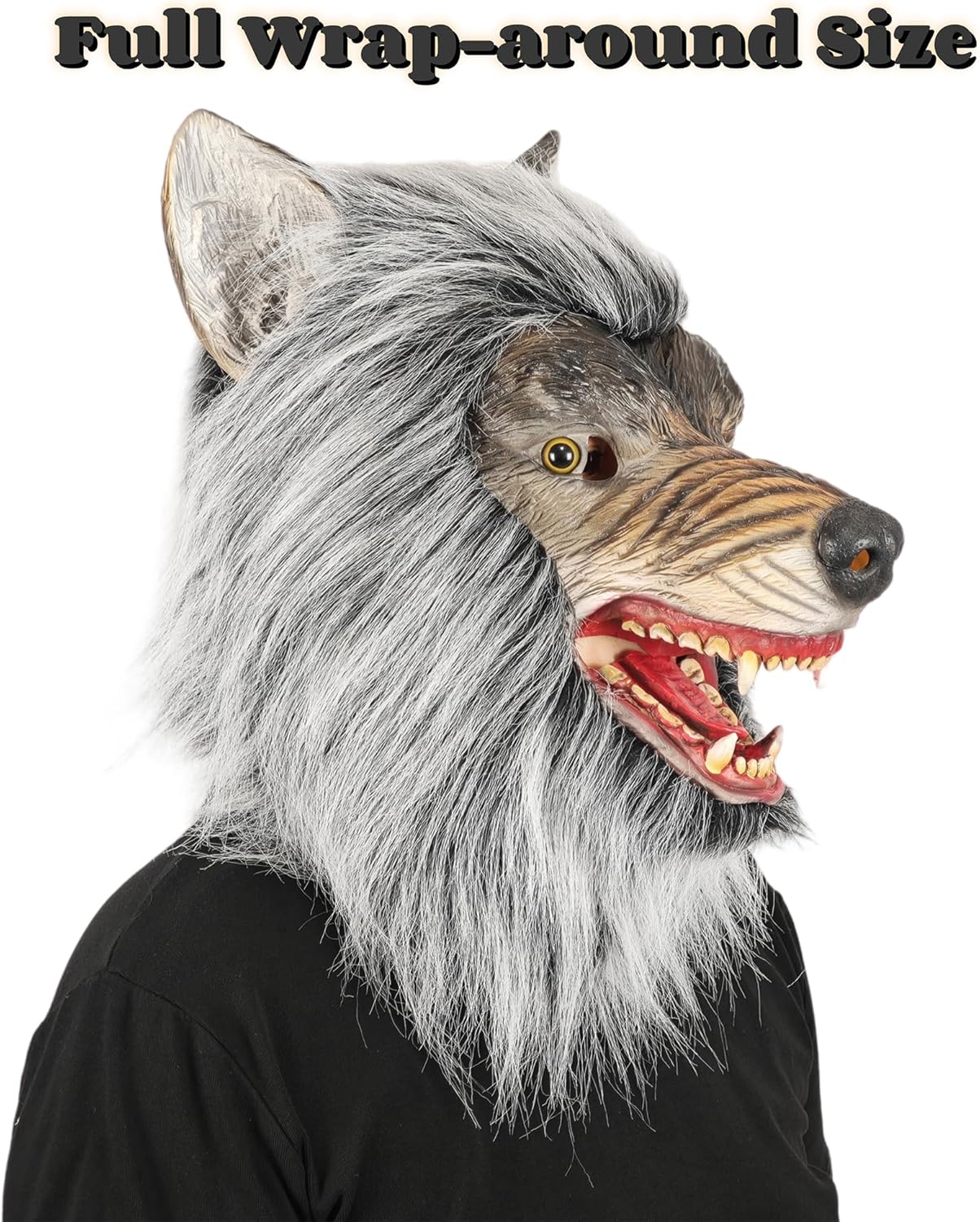 Werewolf Mask Adult Latex Halloween